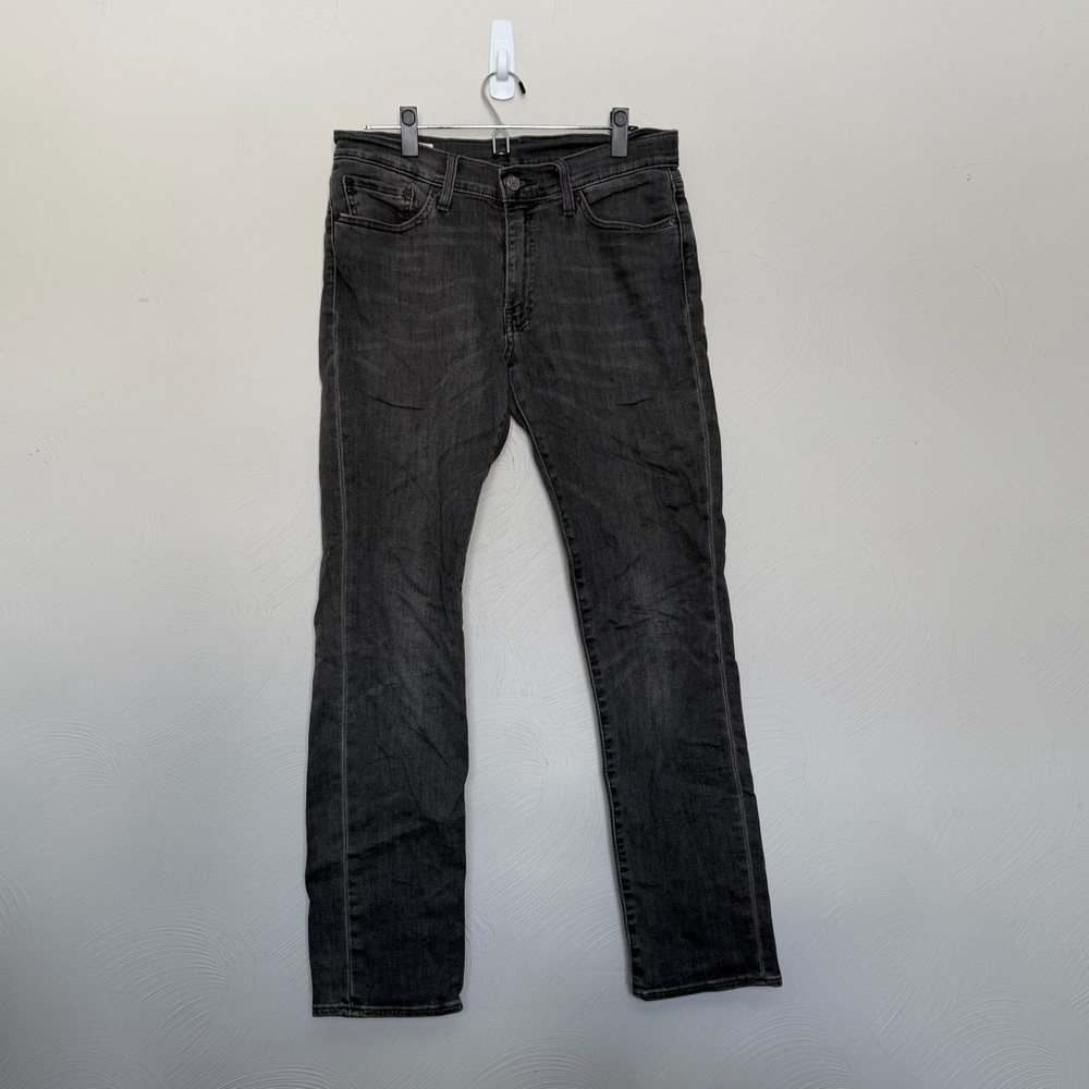 Levi's 511 Slim Fit Black Gray Jeans